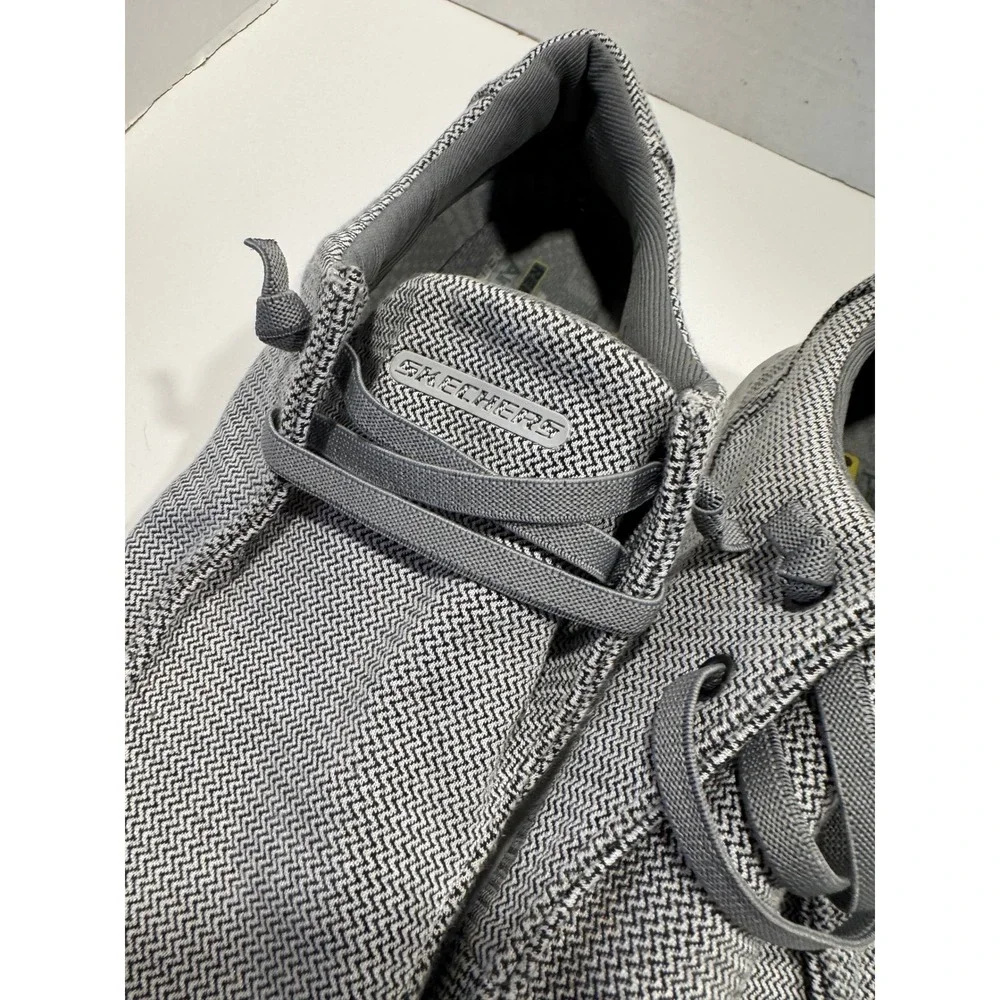 Skechers Relaxed Fit‎ Air-Cooled Memory Foam Loafer 12 Grey Excellent